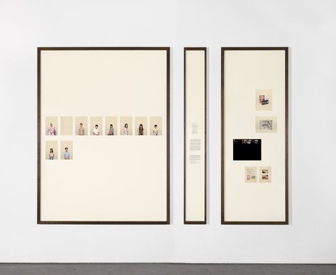 Taryn Simon: Portraits and Surrogates, Hong Kong, May 25–August 5, 2017 | Gagosian Taryn Simon, Exhibition Display, Print Layout, Framed Photographs, Art Display, Wall Spaces, Metropolitan Museum Of Art, Exhibition Design, Photo Displays