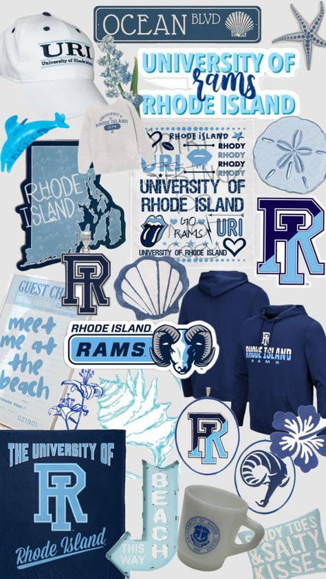 uri, rhode island, ocean, blue, kingston, rams, ri, college, university Rhode Island Aesthetic, University Of Rhode Island, College List, Goal Board, Dream College, College Logo, College University, American Dream, Ocean Blue