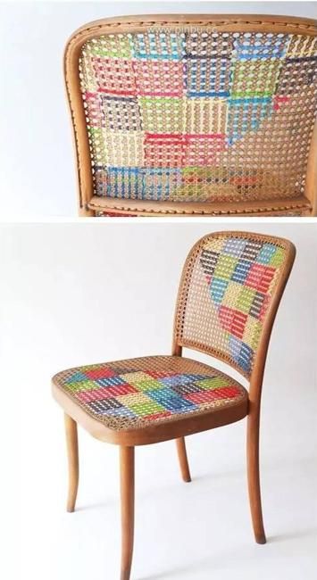 Modern Cross Stitch Embroidery on Furniture and Accessories Connecting Old and New Generations Embroidery On Furniture, Cross Stitch Furniture, Old Embroidery Reuse, Embroidered Furniture, Furniture Embroidery, Embroidery Furniture, Outdoor Embroidery, Chair Embroidery, Craft Room Design