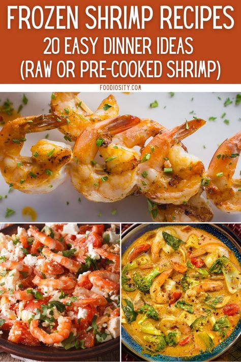 Recipe Using Frozen Cooked Shrimp, Shrimp Recipes Easy Dinners, Best Shrimp Scampi, Best Shrimp Scampi Recipe, Recipes For Shrimp, Clams And Mussels, Frozen Shrimp Recipes, Frozen Cooked Shrimp, Cooked Shrimp Recipes