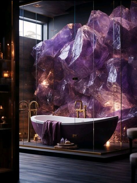 Interior Types, Crystal House, Beautiful Bed Designs, Concept Furniture, Beautiful Bathtubs, Fantasy Furniture, Fantasy Rooms, Take A Bath, Luxury House Interior Design