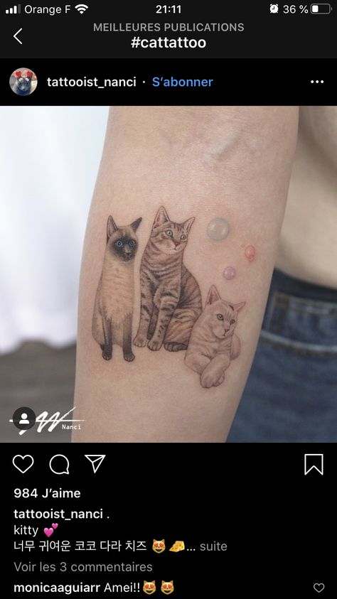 Simple Cat Tattoo, Line Art Simple, Pet Tattoos, Shoulder Cap Tattoo, Cat Tattoo Ideas, Kitty Tattoos, Live Tattoo, Witch Tattoo, Aesthetic Yellow