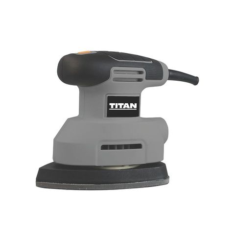 Titan TTB887SDR 160W Electric Detail Sander 240V - Screwfix Detail Sander, Electric Sander, Dust Extraction, Carbon Brushes, Sanders, Order Online, Electricity