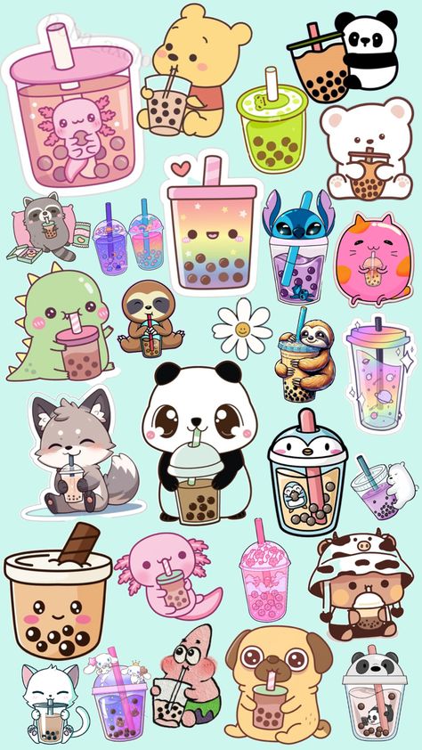 Vintage Aesthetic Stickers Printables, Happy Birthday Cards Diy, Eyeball Art, Disney Frozen Elsa Art, Sticker Design Inspiration, Cute Cartoon Characters, Cute Doodles Drawings, Book Art Diy, Kawaii Stickers