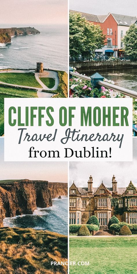 The Ultimate Guide to Visiting the Cliffs of Moher in Ireland: everything you need to know before planning your trip to the Cliffs of Moher From Dublin! #cliffsofmoher #ireland #irelandtravel Cliffs Of Moher Outfit, Dublin Vacation, Cliff Of Moher, Ireland Cliffs, Ireland Honeymoon, Ireland Bucket List, Cliffs Of Moher Ireland, Ireland Aesthetic, Ireland Road Trip