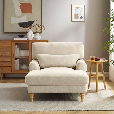 Chaise Lounge Sofas & Chairs | Wayfair Chaise Lounge Living Room, Farmhouse Accent Chair, Upholstered Chaise Lounge, Upholstered Chaise, Chaise Lounge Sofa, Cozy Chair, Chaise Lounge Chair, Game Room Furniture, House Of Hampton