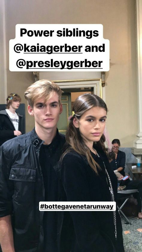 Presley Walker Gerber, Presley Walker, Kaia And Presley Gerber, Kaia Crawford, Presley Gerber, Pretty Faces, Kaia Gerber, Cindy Crawford, Fav Celebs