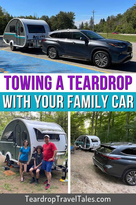 Top 15 Tips for Towing a Teardrop Trailer with Your Family Car Teardrop Trailer Interior, Trailer Hacks, Travel Trailer Hacks, Diy Teardrop Trailer, Trailer Tent, Trailer Diy, Road Travel, Towing Trailer, Trailer Build