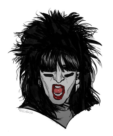 Motley Crue Painting, Tommy Lee Drawing, Nikki Sixx Drawing, 80s Drawings Ideas, Motley Crue Fanart, Motley Crue Drawing, Metal Fanart, Rockstar Art, Band Fanart