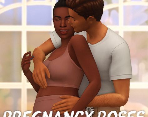 Pregnant Sims, Sims Pregnant, Pregnancy Poses, Sims 4 Poses, Couple Maternity Poses, Sims 4 Couple Poses, Sims 4 Family, The Sims 4 Pc, Maternity Photoshoot Poses