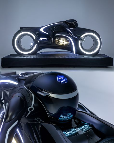 Tron Motorcycle, Legacy Aesthetic, Pod Racer, Tron Art, Tron Light Cycle, Future Technology Concept, Light Cycle, Tron Legacy, Think Different