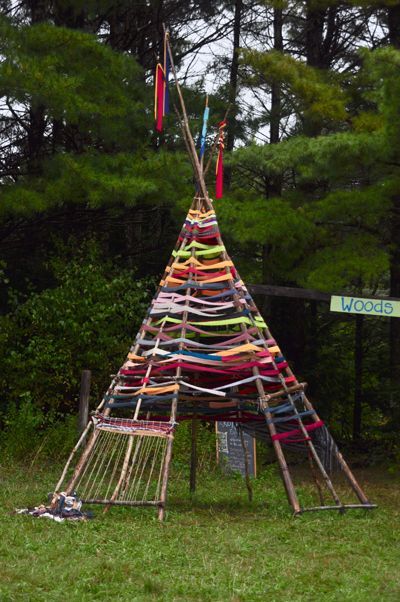 Creating Outdoor Playscapes on a Budget • Our Storied Home Outdoor Playscapes, Outdoor Play Spaces, Sensory Garden, Kids Outdoor Play, Children's Garden, Natural Playground, Teepee Tent, Outdoor Classroom, Play Spaces