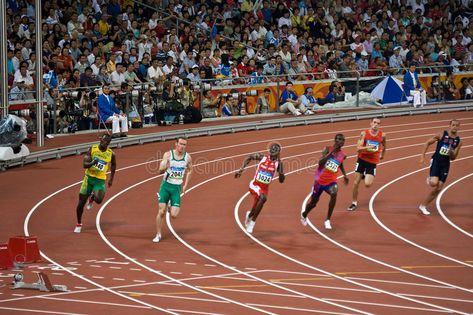 Athletes run race in Mens 220m sprint. Olympic Athletes race in Men茂驴陆s 220m spr , #SPONSORED, #Mens, #sprint, #Athletes, #run, #race #ad Athletic Background, Running Images, Sprint Race, Running Photos, Running 10k, Running Events, Leveled Readers, Running Race, After Running