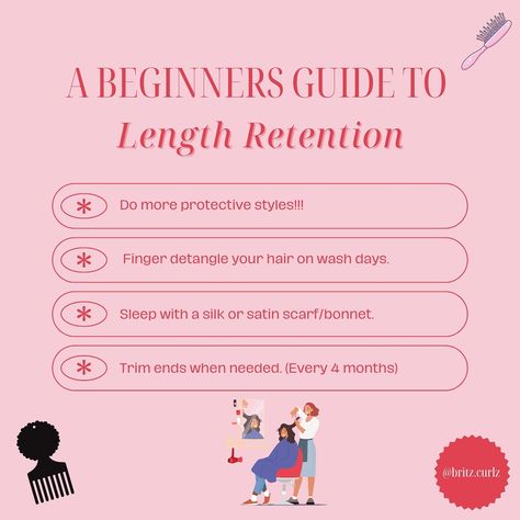 Last part of this series!! Dm me and I’ll go into further detail about any of these tips 💕 ——————————————————————————————— If you 💛 natural hair content follow @britz.curlz🌟 ——————————————————————————————— #melanin #naturalhairjourney #blackhair #naturalhaircommunity #4cnaturalhair #4ahair #4chair #lengthretention #naturalhairstyles #afrohairstyle #teamnaturalhair #naturalhairreels #reels #explore #curlyhair Length Retention Natural Hair, Natural Hair Journey Growth, Hair Content, Length Retention, 4a Hair, Type 4 Hair, 4c Natural Hair, Natural Hair Community, Natural Haircare