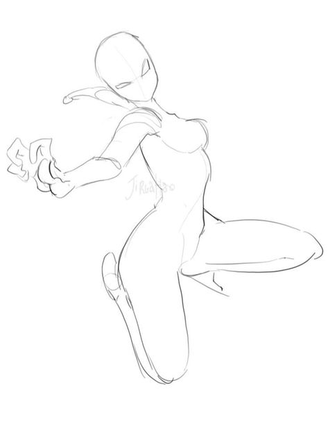 Drawing Reference Poses Spiderman, Spidersona Drawing Base, Spiderman Drawing Poses, Spiderman Drawing Base, Spidersona Oc Base, Spidersona Base Women, Spider Man Base Drawing, Spiderverse Poses, Spiderman Base Pose