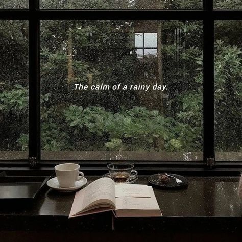 Gloomy Weather Quotes, Gloomy Day Quotes, Pluviophile Aesthetic, Low Quotes, Audrey Core, Motivational Art Quotes, Calming Pictures, Rain Quotes, Rain Aesthetic