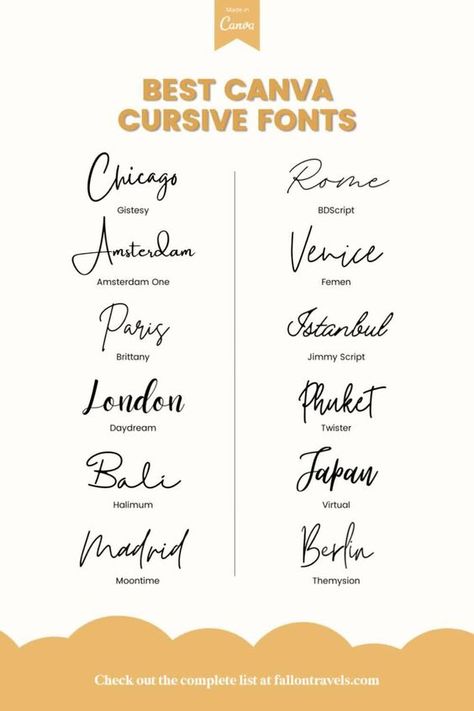 Fonts Canva Canva Cursive Fonts, Canvas Elements, Fonts Cursive, Canva Font, Decorative Fonts, Feminine Fonts, Font Pairings, Latest Fonts, Canva Fonts