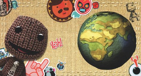 Little Big Planet Littlebigplanet Wallpaper, Little Big Planet Matching Pfp, Little Big Planet Wallpapers, Little Big Planet Aesthetic, Widgets Long, Big Widget, Dual Monitor Wallpaper, Little Big Planet, 2013 Swag Era