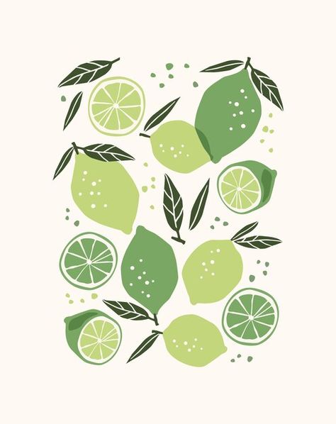 Lime Vector, Vector Portrait, Plant Illustration, Limes, Cute Illustration, Vector Photo, Cut Design, Premium Vector, Graphic Resources