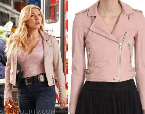 Big Sky: Season 3 Episode 1 Jenny's Pink Leather Jacket Check more at https://www.shopyourtv.com/big-sky-season-3-episode-1-jennys-pink-leather-jacket/ Pink Leather Jacket Outfit Aesthetic, Leather Jacket Outfit Aesthetic, Pink Leather Jacket Outfit, Jacket Outfit Aesthetic, Leather Jacket Outfit, Pink Leather Jacket, Leather Jacket Outfits, Jacket Outfit, Big Sky