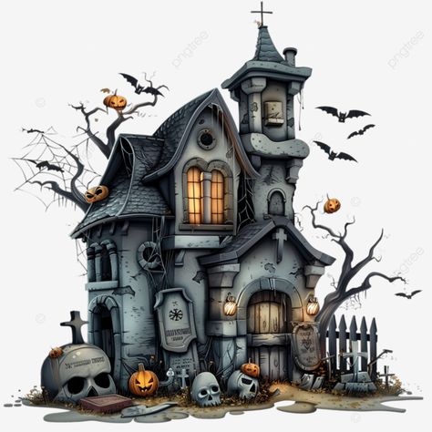 halloween store shop in a graveyard abstract art bat png Sourav Ganguly Art, Halloween Clipart Free, Bat Png, Happy Halloween Pictures, Scary Houses, Casa Halloween, Ghost House, Haunted Dollhouse, Halloween Facts