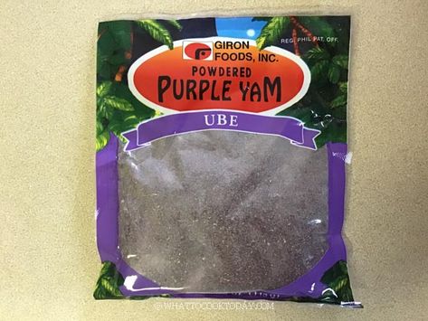 How to Rehydrate/Reconstitute Ube Powder Ube Halaya Recipe, Cakes Ice Cream, Ube Recipes, Polynesian Food, Milk And Sugar, Purple Yam, Food Inc, Halo Halo, Food Substitutions