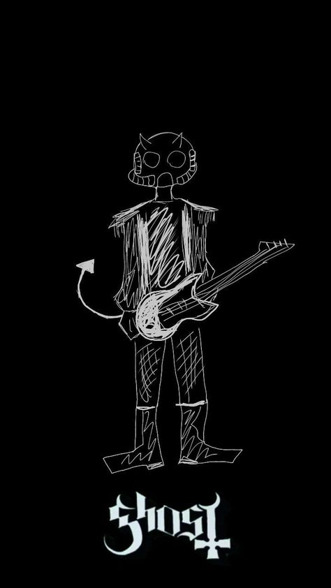 Iphone Wallpaper Goth Aesthetic, Ghost And Ghouls Wallpaper, Ghost Band Fanart Wallpaper, Ghost Aesthetic Band, Ghost Band Aesthetic Wallpaper, Ghost Band Ghouls Fanart, Ghost Band Background, Ghost Band Symbols, Ghost The Band Wallpaper