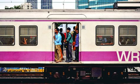 Indian Railways seeks to install flexible solar panels and batteries to power fans and lights on 250 local trains. The intention is to reduce fuel costs and benefit the environment while lowering the company’s own emissions to meet government standards. Indian Local Train, India Pictures, Local Train, India Images, Flexible Solar Panels, Elephant Drawing, Indian Railways, Anatomy Art, Recreational Vehicles