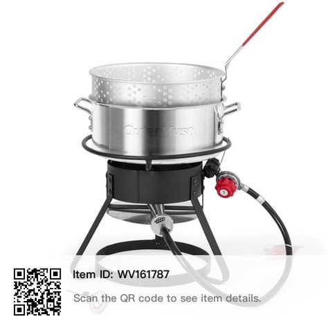 Outdoor Deep Fryer, Donuts Fried, Fish Fryer, Fried Cornbread, Usa Holiday, Outdoor Cooker, Propane Stove, Deep Fryer, Pin Pin