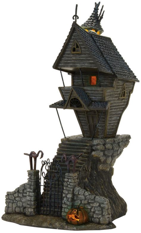 . Tim Burton House Style, Creepy Doll House, Tim Burton House, Nightmare Before Christmas Printables, Minecraft Ghost, 3d Haunted House, Jack Skelton, Tim Burton Coraline, Swamp Forest