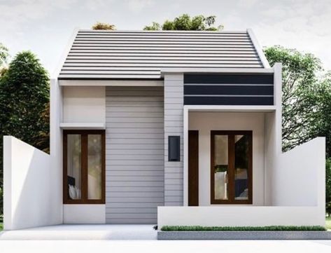 Minimalis House Design, Small House Model, Japan House Design, Minimal House, Simple House Design, Modern House Facades, Minimal House Design, Home Design Plan, Minimalist House Design