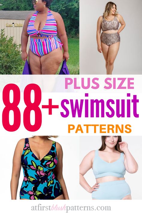 Sewing Pattern Swimsuit, Sewing A Swimsuit, Diy Swimsuit Pattern, Bathing Suit Pattern Sewing, Diy Swimsuits, Swimsuit For Big Tummy, Swimsuit Patterns, Diy Bathing Suit, Diy Swimwear