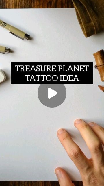 Josh Duke ~ Illustrator on Instagram: "Treasure Planet Tattoo Ideas . . . #disney #treasureplanet #tattooideas #tattoos" Morph Tattoo Treasure Planet, Planet Tattoo Ideas, Morph Treasure Planet, Treasure Planet Tattoo, Treasure Tattoo, Tattoo Ideas Disney, Planet Tattoo, Planet Tattoos, Mermaid Drawings