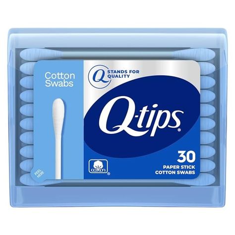 Amazon.com: Q-tips Swabs Travel Pack,30 Count, Pack of 1 blue : Beauty & Personal Care Q Tips, Travel Size Toiletries, Travel Pack, Cotton Swabs, Q Tip, First Aid Beauty, Blue Purse, Cotton Swab, Travel Packing