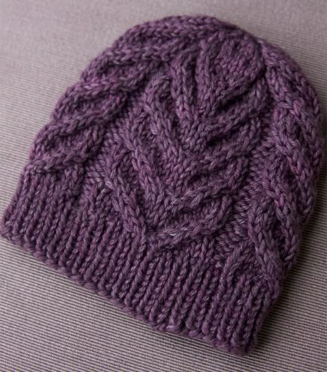 Northward – a free cable hat pattern! | Tin Can Knits | Bloglovin’ Knitted Hat For Men, Sock Yarn Hat, Cable Knit Hat Pattern, Tin Can Knits, Cabled Hat Pattern, Knitting Hacks, Hat Patterns Free, Knitting Patterns Free Hats, Crochet Knit Hat