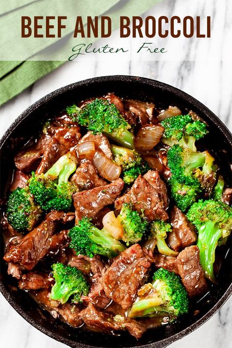 This Beef and Broccoli Stir Fry is tender, flavorful, and healthy.   #beef #stirfry #chewoutloud Fried Rice With Broccoli, Rice With Broccoli, Stir Fried Rice, Beef Broccoli Stir Fry, Ground Beef Breakfast, Dinners Under 500 Calories, 500 Calorie Meals, Cheesy Chicken Broccoli, Broiled Chicken