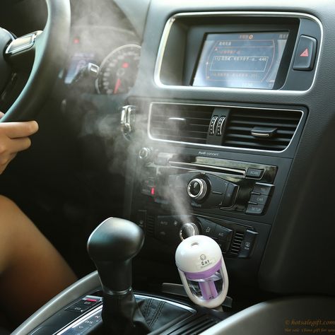 Car Humidifier, Air Car, Car Air Purifier, Car Essentials, Cute Car Accessories, Foose, Car Diffuser, Car Hacks, Car Dashboard