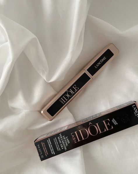 Dior Mascara Aesthetic, Mascara Aesthetic, Lancome Mascara, Lancome Idole, Homemade Body Care, Makeup Materials, Makeup List, Volumizing Mascara, Lancome Makeup