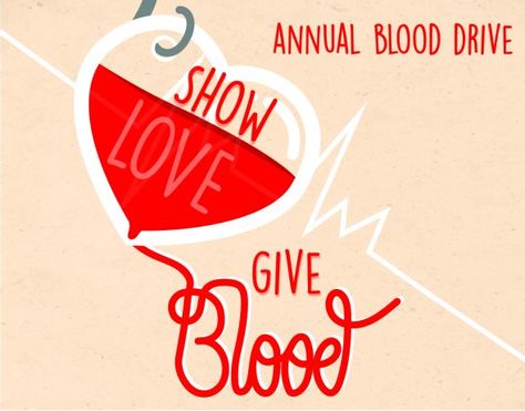 Show the Love By Donating Blood Every year Platt College San Diego hosts a blood drive here on campus to do our part to help save lives. This year we hosted a blood drive,  Wednesday, June 20th from 8:00 AM to 1:00 PM. Blood Drive Poster Ideas, Blood Drive Posters, Blood Donation Poster Creative, World Blood Donor Day Poster, Blood Donation Day, Organizing School, Donating Blood, Drive Poster, Posters Diy