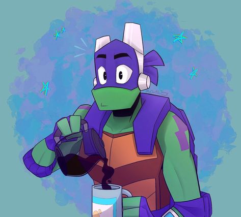 Donnie X Reader, Rottmnt Art, Rottmnt Donnie, Teenage Turtles, Donatello Tmnt, Ninja Turtles Funny, Teenage Mutant Ninja Turtles Artwork, Teenage Mutant Ninja Turtles Art, Ninja Turtles Artwork