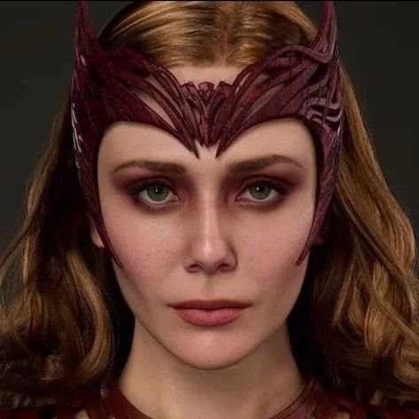 Wanda Maximoff Makeup, Scarlet Witch Halloween, Red Head Halloween Costumes, Marvel Halloween Costumes, Scarlet Witch Costume, Scarlet Witch Cosplay, Witch Hair, Witch Cosplay, Witch Makeup