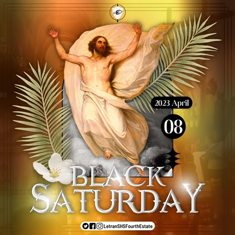 Black Saturday #schoolpubmat #pubmat #graphicdesign Event Pubmat, School Pubmat, Pubmat Layout, Pubmats Ideas, Pubmat Ideas, Pub Ideas, Pet Event, Black Saturday, Graphic Design School