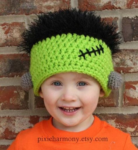 Crochet Halloween Hat, Newborn Halloween, October Baby, Crochet Kids Hats, Homemade Halloween Costumes, Crochet Halloween, Crocheted Hat, Halloween Hats, Homemade Halloween