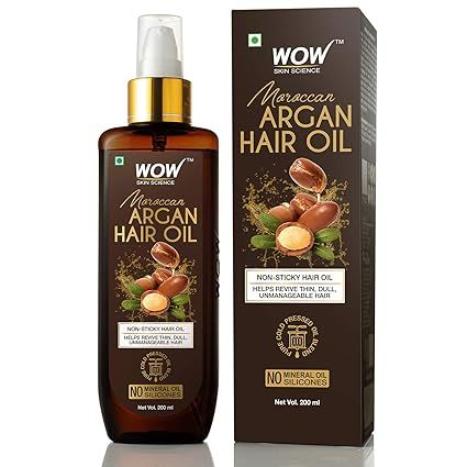 "Revamp your locks with WOW Skin Science Moroccan Argan Hair Oil! 🌟 Get ready for a hair transformation with 200 ML of pure luxury. Unleash the magic of Morocco for hair that screams glamour and dazzles like never before! 💁‍♀️✨" Argan Hair Oil, Wow Skin Science, Coconut Milk Shampoo, Argan Oil Shampoo, Best Hair Oil, Cold Pressed Oil, Argan Oil Hair, Skin Science, Moroccan Argan Oil