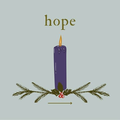 Advent | First Advent Candle | Hope | Christmas | December | Winter | littlewaychapel Hope Candle Advent, First Candle Of Advent, First Advent Candle, Advent Graphic Design, Advent Colors, Advent Wallpaper, Happy Advent, Advent Catholic, Advent Hope