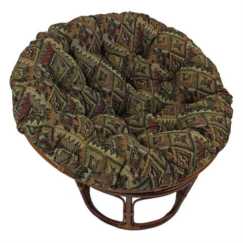 Add a touch of style and comfort to your indoor furnishings with this 48-Inch tapestry papasan cushion. This cushion features a classic tufted cushion style in a variety of striking patterns of soft premium tapestry fabric. Papasan Cushion, Tufted Cushion, Dream Room Inspiration, House Room, Room Inspiration Bedroom, Dream Rooms, Dream House Decor, Dream Bedroom, Chair Cushions