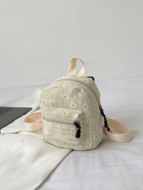 Cute Small Backpacks, Cute Mini Bags, Fabric Plants, Cute School Bags, Cute Mini Backpacks, Kawaii Bag, Women Backpack Fashion, Aesthetic Bags, Diy Backpack