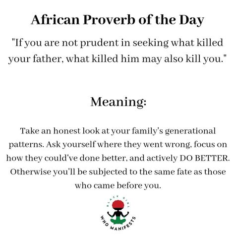 Be the change!!! Comment below your own interpretation of this African Proverb 👇🏾 #writersofinstagram #spiritualblackgirls #affirmations #blackgirlmagic #blackgirlsrock #blackhistorymonth #blackgirlswhomanifest #blogging #linkinbio #enlightenment #inspiration #lawofattraction #manifestation #motivation #africanproverbs #spiritual #spirituality #canva #happyblackhistorymonth African Quotes Proverbs, African Quotes, Manchester United Wallpaper, African Proverb, Daily Mantra, Proverbs Quotes, Proverbs, Law Of Attraction, Wisdom Quotes