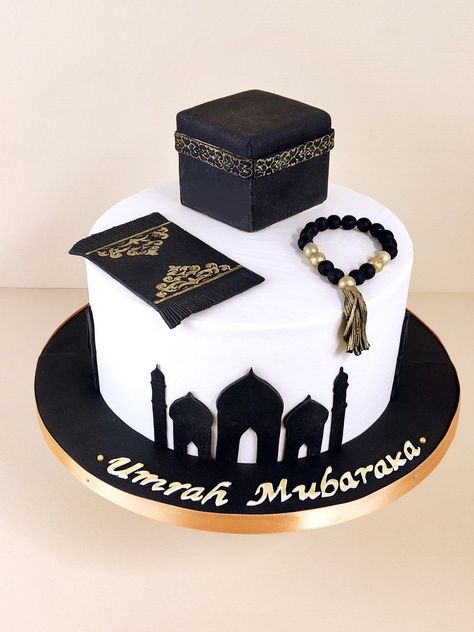 Kaaba Cake Ideas, Umrah Cake Ideas, Hajj Cakes Ideas, Umrah Mubarak Cake Ideas, Islamic Cake Ideas, Umrah Decoration Ideas, Hajj Mubarak Cake, Hajj Cake, Umrah Cake