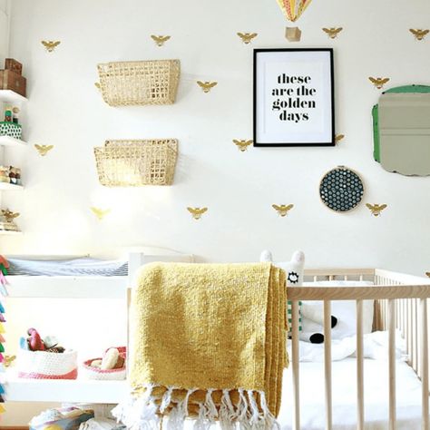 33 Baby Boy Nursery Themes You'll Love (2023) - Milwaukee with Kids Nursery Themes Neutral, Bee Nursery, Nursery Tour, Boy Nursery Themes, Baby Boy Nursery Themes, Girl Nursery Themes, Cozy Nursery, Toddler Bed Set